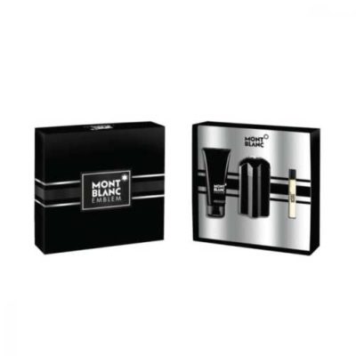 MONT BLANC EMBLEM SET EDT 100ML + ASB 100ML + EDT 7,5