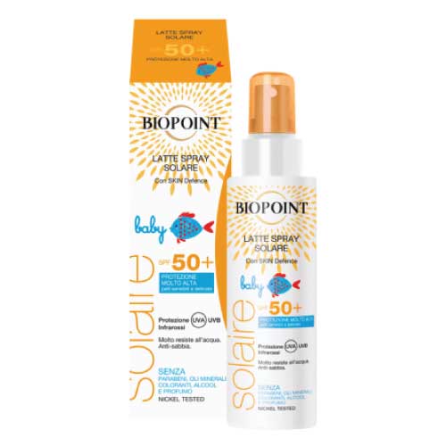 Biopoint Solaire Baby Latte Spray Baby spf 50+