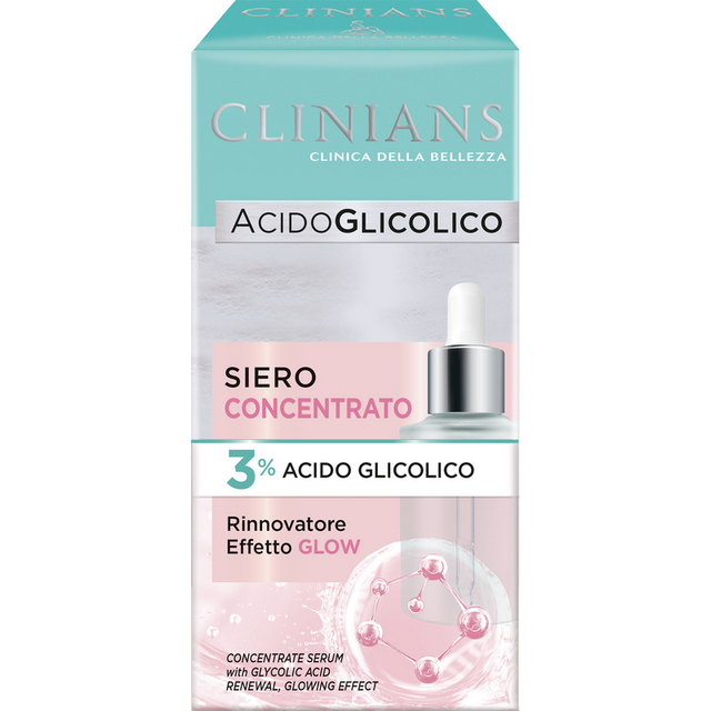 Clinians Siero Concentrato Rinnovatore 3% acido Glicolico 30ml