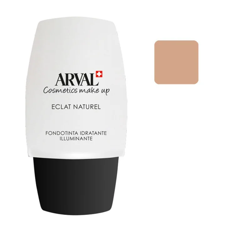 Arval Eclat Naturel Fondotinta Idratante Illuminante n. 02 beige chiaro dorato