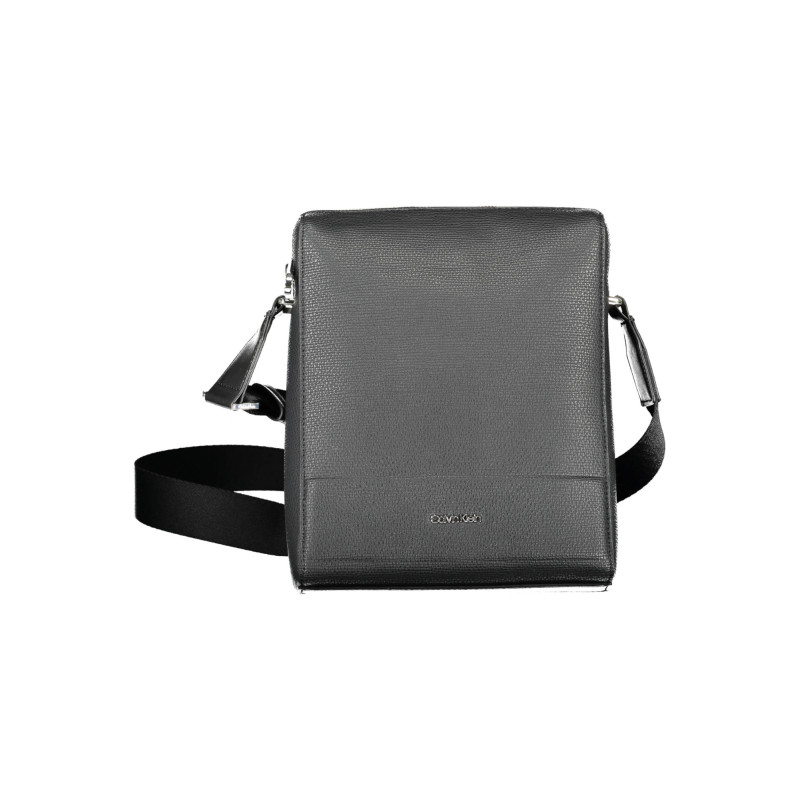 CALVIN KLEIN TRACOLLA UOMO NERO MINIMALISM REPORTER