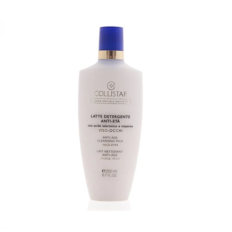COLLISTAR LATTE DETERGENTE ANTI ETA' VISO OCCHI 200 ml